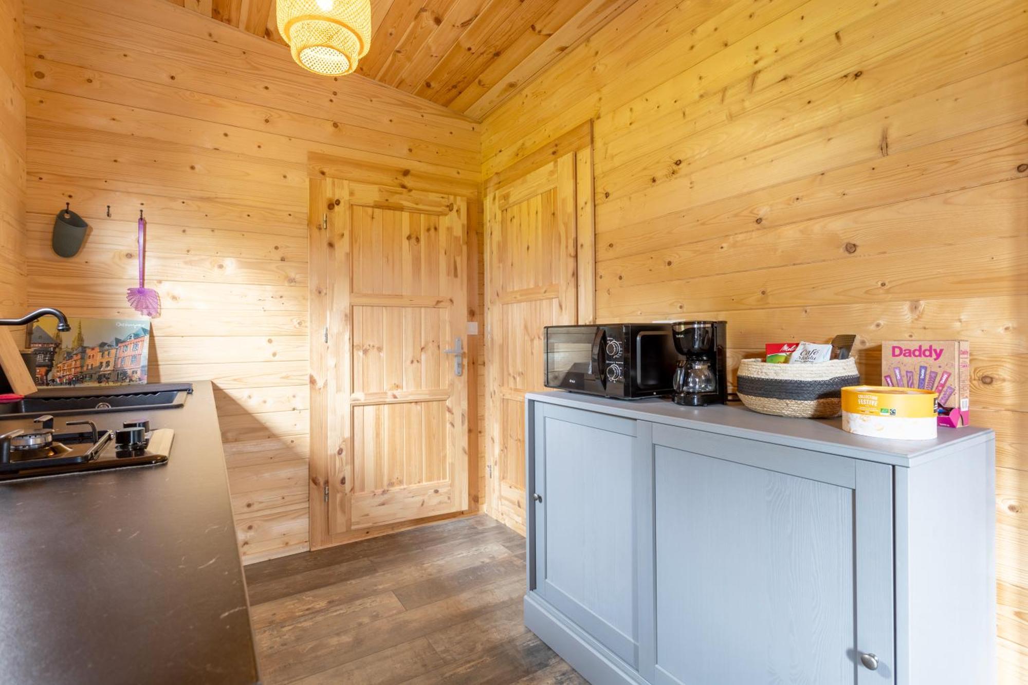 Chalet 4 Pers Landeleau 2Kms Canal Buitenkant foto
