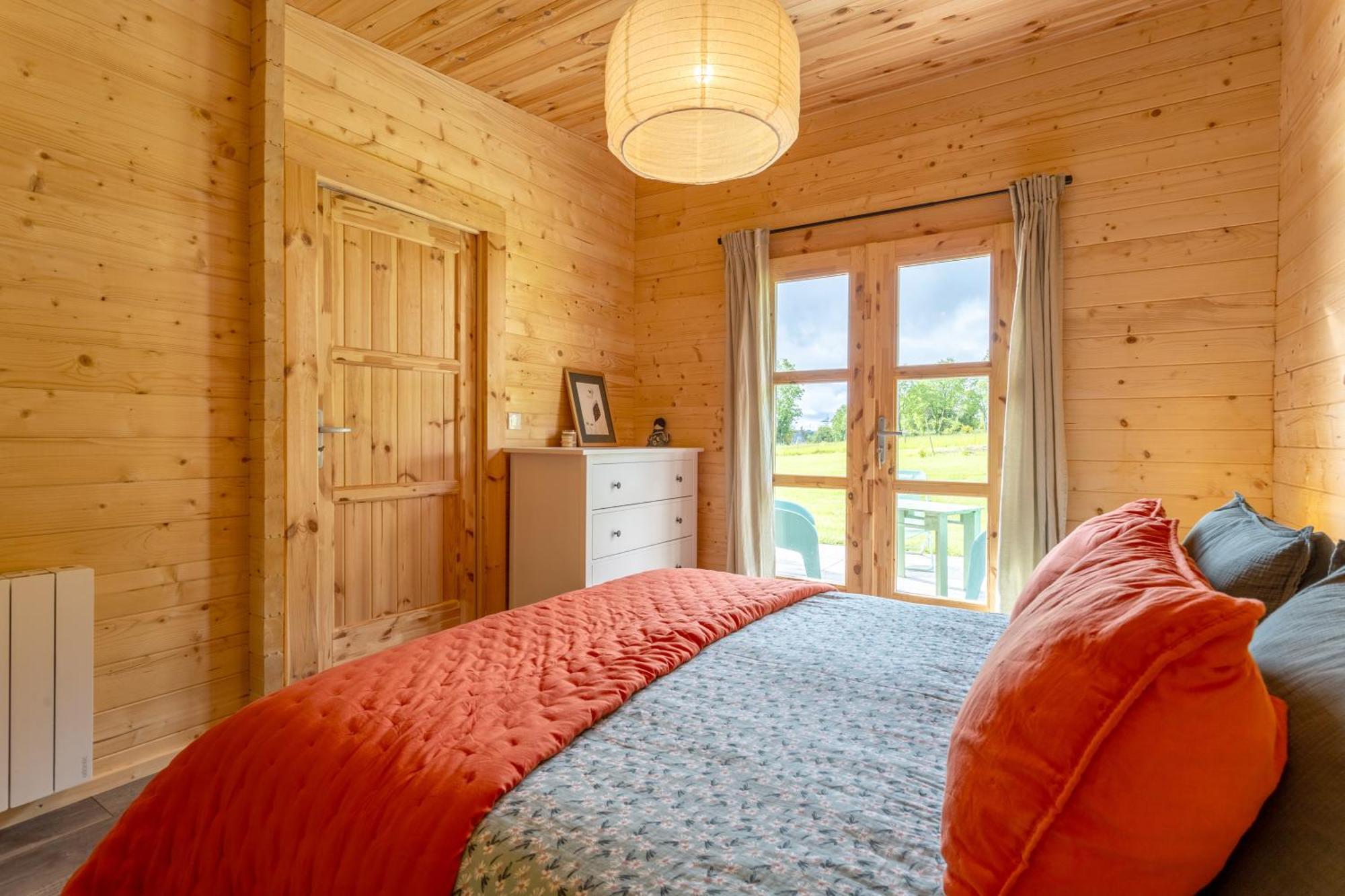 Chalet 4 Pers Landeleau 2Kms Canal Buitenkant foto